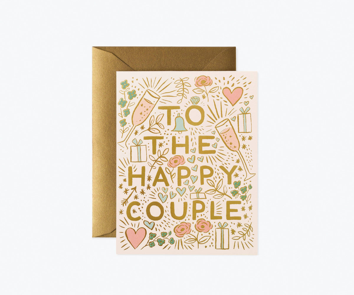 To the Happy Couple Card - Lake Oswego Flowers