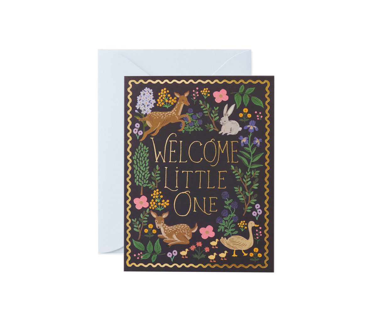 Woodland Welcome Card - Lake Oswego Flowers